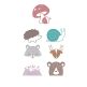 Sweet Nature Sketch 1 Machine Embroidery Designs by JuJu