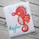 Sweet Seahorse Applique | Machine Embroidery Designs by JuJu