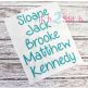 Sweet Sixteen Embroidery Font | Machine Embroidery Designs by JuJu
