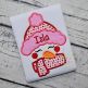 Sweet Snowgirl Face Applique | Machine Embroidery Designs by JuJu