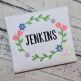 Sweet Tulip Frame Embroidery Design | Machine Embroidery Designs by JuJu