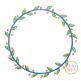 Sweet Wreath Embroidery Design | Machine Embroidery Designs by JuJu