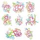 Swirly Hearts Machine Embroidery Designs by Juju