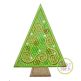 Swirly Christmas Tree Applique | Machine Embroidery Designs by JuJu