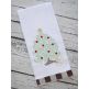 Swirly Christmas Tree Motif Embroidery | Machine Embroidery Designs by JuJu