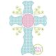 Swirly Cross Motif | Machine Embroidery Designs by JuJu