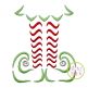 Swirly Elf Legs Embroidery | Machine Embroidery Designs by JuJu