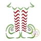 Swirly Elf Legs Embroidery | Machine Embroidery Designs by JuJu