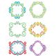 Swirly Frames Machine Embroidery Designs by JuJu