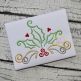 Swirly Holly Berries Embroidery | Machine Embroidery Designs by JuJu