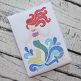 Swirly Mermaid Sketch Embroidery | Machine Embroidery Designs by JuJu