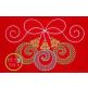 Swirly Ornament Trio Motif Embroidery | Machine Embroidery Designs by JuJu