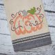 Swirly Pumpkin Motif Embroidery | Machine Embroidery Designs by JuJu