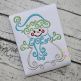 Swirly Snowman Embroidery | Machine Embroidery Designs by JuJu