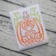 Swirly Tall Pumpkin Embroidery | Machine Embroidery Designs by JuJu