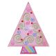 Swirly Christmas Tree Applique | Machine Embroidery Designs by JuJu