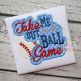 Take Me Out to the Ball Game Applique | Machine Embroidery Designs by JuJu