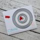 Target with Heart Arrow Sketch Embroidery | Machine Embroidery Designs by JuJu