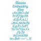 Tatiana Embroidery Font Machine Embroidery Designs by JuJu