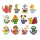 Tea Time Critters Applique Machine Embroidery Designs by JuJu 