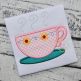 Teacup Applique | Machine Embroidery Designs by JuJu