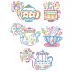Tea Time Doodles 3 Machine Embroidery Designs by JuJu