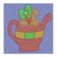 Tea Time Teddy Machine Embroidery Designs by JuJu