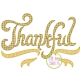 Thankful Motif Embroidery | Machine Embroidery Designs by JuJu