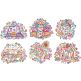 Thanksgiving Doodles Machine Embroidery Designs by JuJu