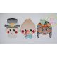 Thanksgiving Trio Boy Sketch Embroidery | Machine Embroidery Designs by JuJu