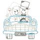 Stix Family Wedding Vintage Stitch Machine Embroidery Designs By JuJu