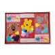 Valentine Animals Placemat | Machine Embroidery Designs by JuJu