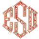 Diamond Applique Monogram Machine Embroidery Designs by JuJu