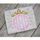 Tiara Princess Frame Embroidery | Machine Embroidery Designs by JuJu