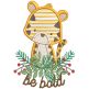 Be Kind Critters Applique 5 Machine Embroidery Designs by JuJu 