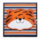 Tiger Face Box Applique | Machine Embroidery Designs by JuJu