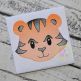 Tiger Face Boy Sketch Embroidery | Machine Embroidery Designs by JuJu