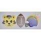 Tiger Football Trio Sketch Embroidery | Machine Embroidery Designs by JuJu