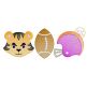 Tiger Football Trio Sketch Embroidery | Machine Embroidery Designs by JuJu