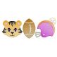 Tiger Football Trio Sketch Embroidery | Machine Embroidery Designs by JuJu
