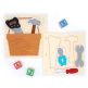 Busy Book Page Tool Box Deluxe | Machine Embroidery Designs by JuJu