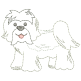 Top Dogs Vintage Stitch Machine Embroidery Designs by JuJu