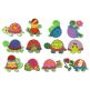 Totally Turtles Applique Machine Embroidery Designs by JuJu 
