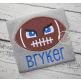 Tough Football Applique | Machine Embroidery Designs by JuJu