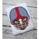 Tough Football Helmet Applique | Machine Embroidery Designs by JuJu
