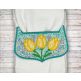ITH Tulips Wrap Around Towel Topper | Machine Embroidery Designs by JuJu