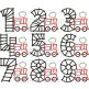 Train Track Birthday Numbers Applique