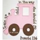 Train Up A Child GIRL Proverbs 22:6 | Machine Embroidery Designs by JuJu
