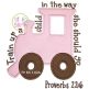 Train Up A Child GIRL Proverbs 22:6 | Machine Embroidery Designs by JuJu