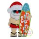 Tropical Santa Applique | Machine Embroidery Designs by JuJu